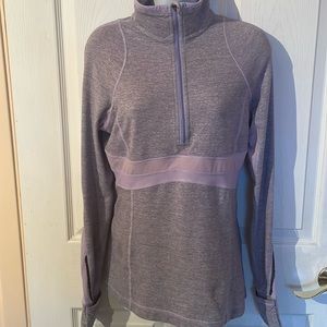 Lululemon longer half zip top